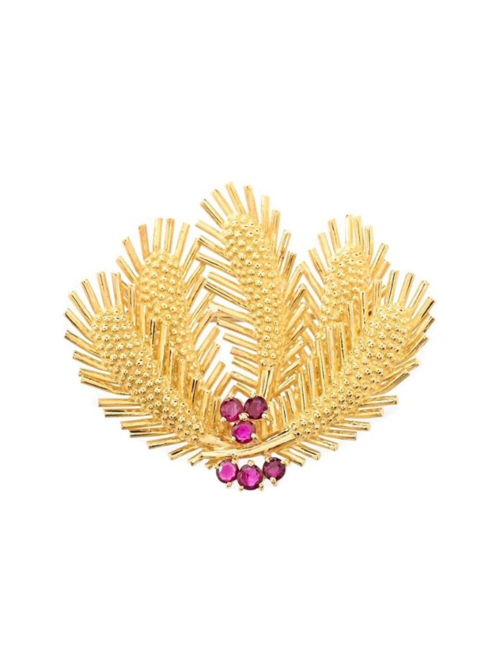 Tiffany & Co Brooch Ruby - Picture 1 of 7